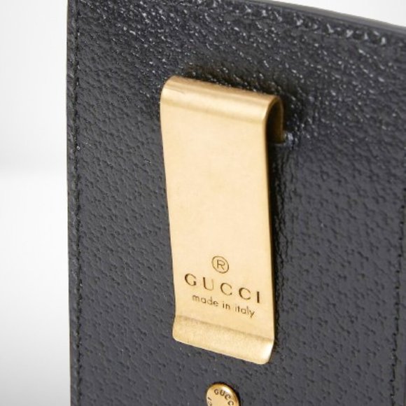 GUCCI NEW GG Marmont Money Clip Cardholder / Wallet - Picture 10 of 12